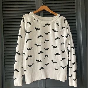 Bat print sweatshirt